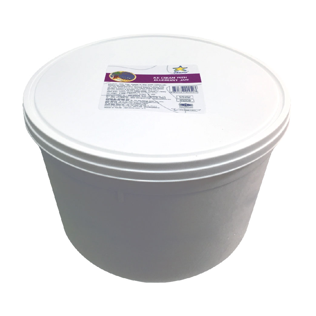 Kem 6000ml vị việt quất